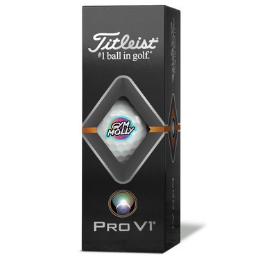 Gym Molly Titleist Pro V1 Golf Balls - 3 pack